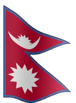 nepali animated flag